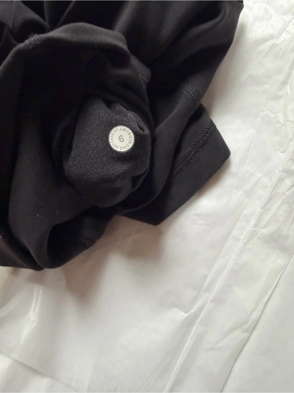 lululemon athletica Black High-Rise Athletic Bike Shorts